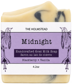 The Holmstead Bar Soap Midnight