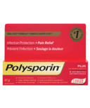 Polysporin Plus Pain Relief Antibiotic Cream, Heal-Fast Formula