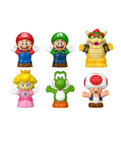 Fisher-Price Little People My Mario Figure 6-Pack
