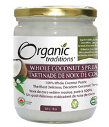 Organic Traditions Tartinade de Noix de Coco 