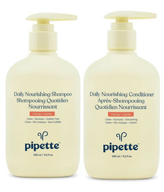 Pipette Daily Nourishing Shampoo and Conditioner Orange and Vanilla Bundle