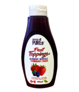 Superfruit PUREe Wild Blueberry Strawberry Fruit Topping