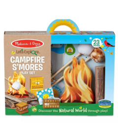 Melissa & Doug Let's Explore Smores & More Campfire Play Set