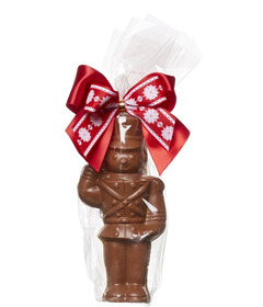 Saxon Chocolates Solid Milk Chocolate Nutcracker