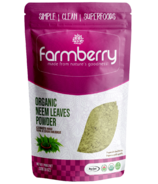 Farmberry Poudre de feuilles de Neem Bio