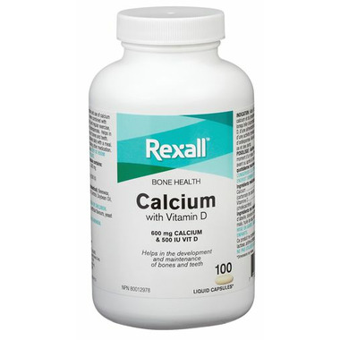 Rexall Calcium with Vitamin D LiquGel Rexall Calcium with Vitamin D LiquGel