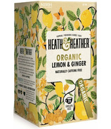 Heath & Heather Organic Lemon & Ginger Tea