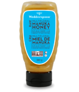 Wedderspoon Raw Multifloral Manuka Honey Kfactor 12 Squeeze Bottle