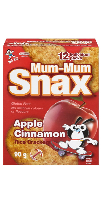 Buy Hot-Kid Mum-Mum Snax Apple Cinnamon Rice Crackers at Well.ca | Free ...