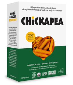 Chickapea Organic Chickpea Penne Pasta