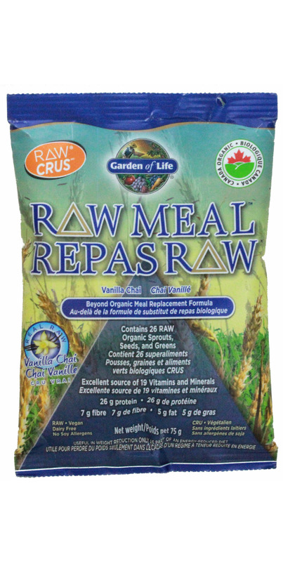 Buy Garden Of Life Raw Meal Replacement Formula Sachet At Well Ca