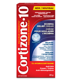 Cortizone 10 Eczema Relief 1% Hydrocortisone Cream
