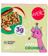 Welo School Ready Snack Bar Apple Crumble 