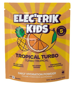 Elec'trik Kids Daily Electrolyte Hydration Powder Tropical Turbo