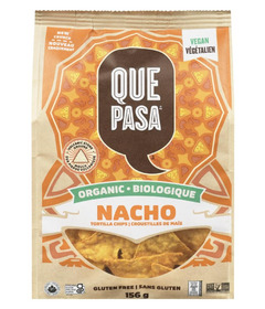Que Pasa Organic Tortilla Chips Nacho