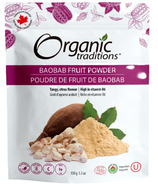 Organic Traditions Baobab Fruit Powder