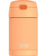 Thermos Stainless Stainless Steel FUNtainer Food Jar avec cuillère pliante Orange néon