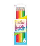 Crayons de couleur OOLY Neon Chunky Barrel