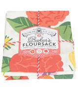 Now Design Tea Towel Bakers Flour Sack Flowers of the Month Set