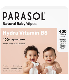 Parasol 100% Organic Cotton Wipes Box