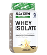 Kaizen Naturals Whey Isolate Protein Vanilla Bean