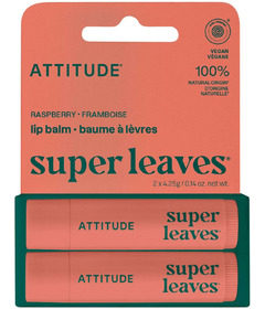 ATTITUDE Lip Balm Duo Raspberry