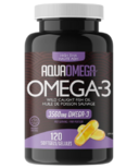 AquaOmega High DHA Omega-3 Fish Oil Softgels (en anglais)