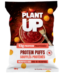 Plant Up Protein Puffs Memphis BBQ