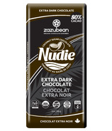 zazubean Nudie 80%Extra Dark Chocolate 