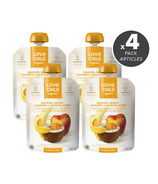 Love Child Organics Pouch Bananas & Apples & Pumpkin + Coconut Cream Bundle