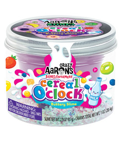 image of Crazy Aaron's Thinking Putty Slime Charmers Cereal O'Clock Buttery with sku:337488