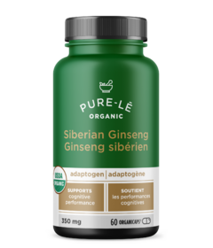 Pure-le Organic Siberian Ginseng Adoptogen