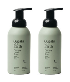 Guests on Earth Foaming Hand Soap Full Bottle Citrus Oasis Bundle