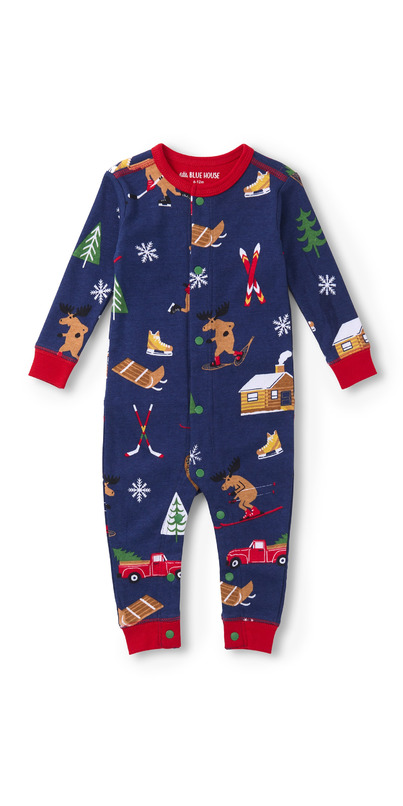 Little Blue House By Hatley Unisex Forest Green Plaid Union Suit (Green) Pajama Sets - ShopStyle