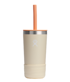 Hydro Flask Kids Tumbler with Straw and Boot Coconut