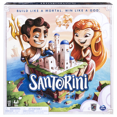 Spin Master Games Strategy-Based Board Game Santorini Spin Master Games Strategy-Based Board Game Santorini
