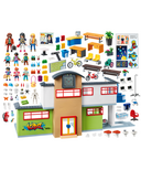 Bâtiment scolaire meublé City Life de Playmobil