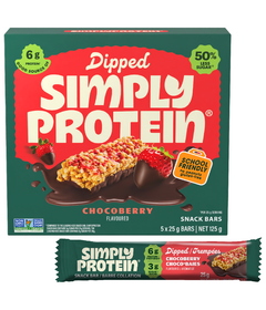 Simply Protein Dipped Snack Bar Chocoberry