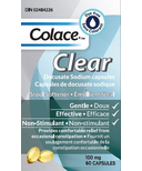 Colace Clear Docusate Sodium Stool Softener Capsules