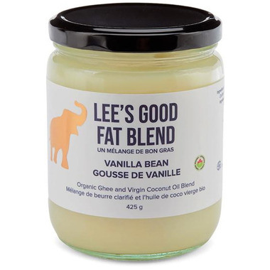 Lee\'s Ghee Good Fat Blend Vanilla Bean Lee\'s Ghee Good Fat Blend Vanilla Bean