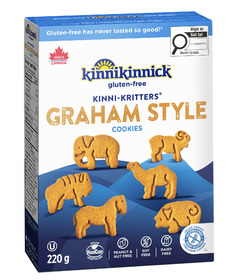 Kinnikinnick Kinni-Kritters Graham Style Cookies