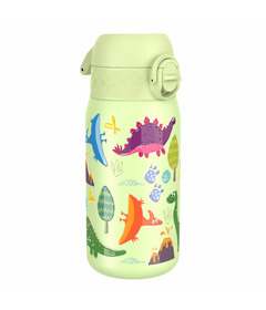 Ion8 Single Walled Stainless Steel Water Bottle Dinosaurs