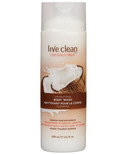 Nettoyant hydratant pour le corps au lait de coco Live Clean
