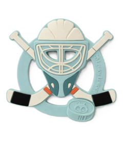 Loulou Lollipop Teether Single Hockey Helmet