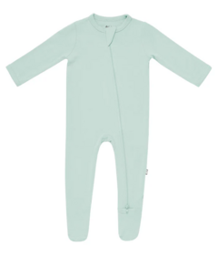 Kyte BABY Zippered Footie Sage