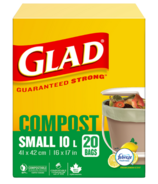 Sacs compostables Glad