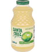 Jus de citron vert 100 % pur et biologique de Santa Cruz