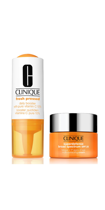 Buy Clinique Fresh Pressed & Superdefense Duo For Dry and Combination ...