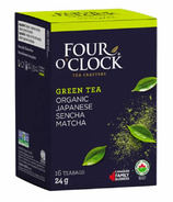 Four O'Clock Thé vert Sencha japonais biologique Matcha