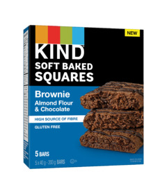 image of KIND Soft Baked Squares Brownie Almond Flour & Chocolate  with sku:340081